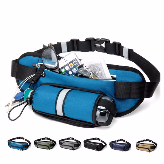 물병 홀더 방수 패니 팩 사이클링 수화 벨트 러닝 허리 가방