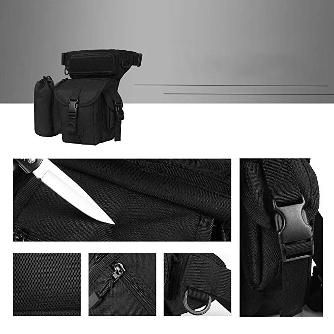 Enfung Factory Wholesaler Waterproof Multi-Pocket Tactical Tool Bag for Outdoor Cycling Travel Hiking Climbing