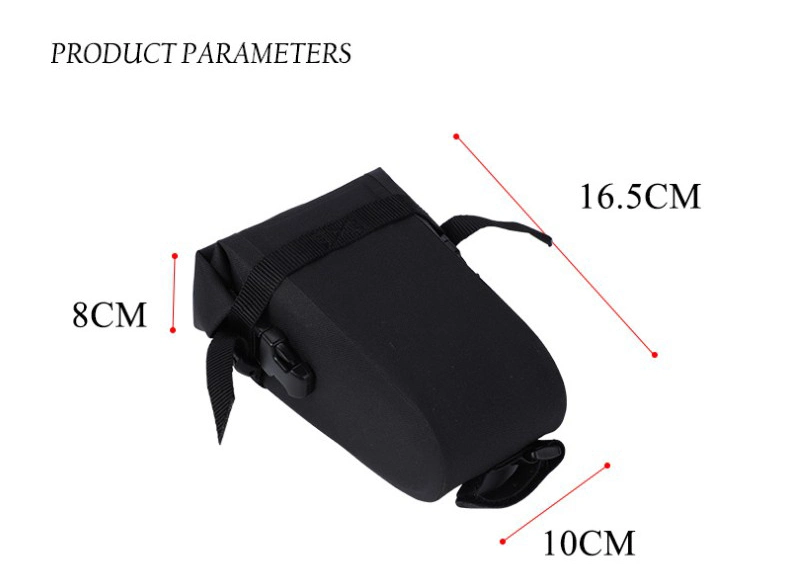 Waterproof Bicycle Cycling Frame Seat TPU Tool Bag Bike Saddle Bag Bicycle Rear Bag